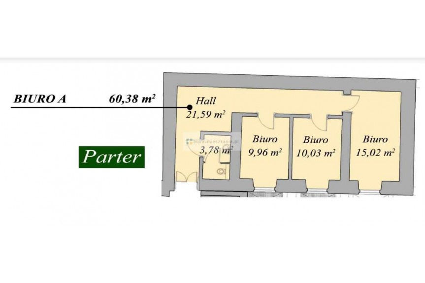 Kraków, Stare Miasto, Karmelicka, Reprezentacyjne biuro 60 m2 | Karmelicka, Parking