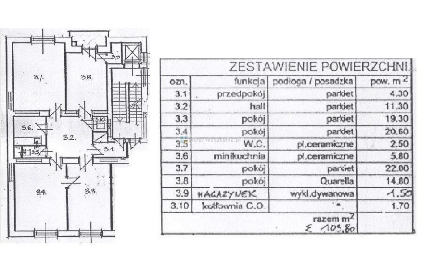 Kraków, Stare Miasto, Józefa Piłsudskiego, Piłsudskiego | Biuro 4 pokoje | 100 m2 | Parking